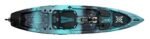 Perception Pescador Pilot 12 | Sit on Top Fishing Kayak with Pedal Drive | Adjustable Lawn Chair Seat and Tackle Storage Areas | 12'