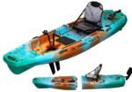 Radar Modular Fishing Kayak - 10ft Lightweight, Sit On Top Kayak for Adults & Youth - Stable & Portable, Ideal Space-Saving Design for Travel - 400 lbs Capacity