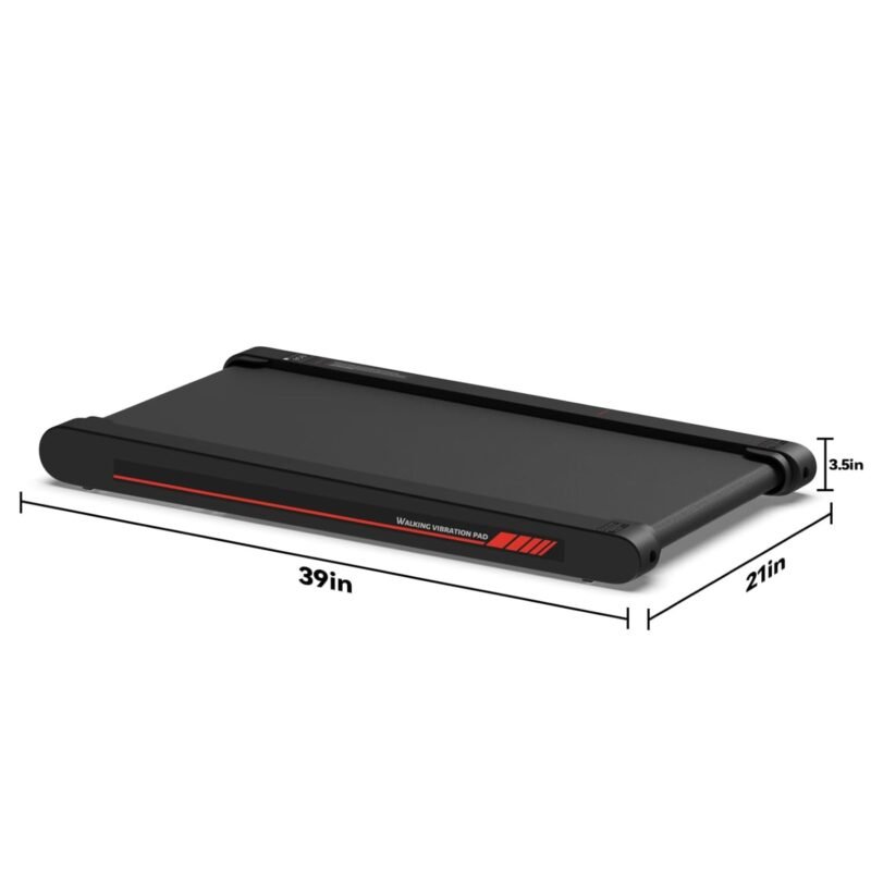 Sperax Walking Vibration Pad with APP, 3 in 1 Under Desk Treadmill, 2.5HP Low Noise Walking Treadmill Pad with Remote Control,Portable Treadmills for Home Office - Image 13