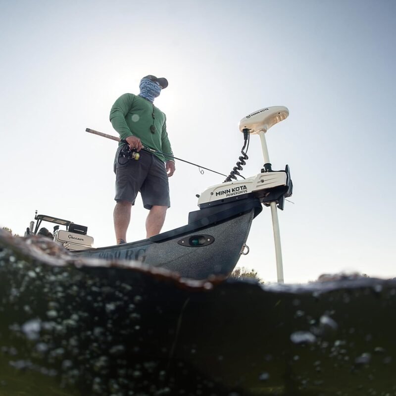 Minn Kota 1363585 Riptide PowerDrive Bow-Mount Trolling Motor with Mircro Remote, 70 Lb. Thrust, 54 in. Shaft, Saltwater - Image 6