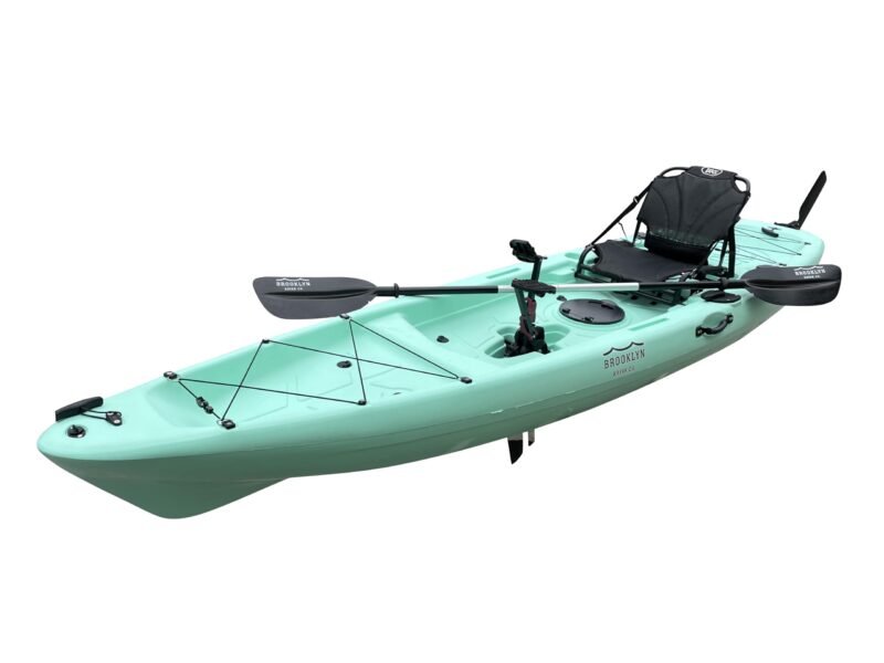 Brooklyn 12.0 Single Pedal Kayak Sit On Top Fishing Kayak - Image 2