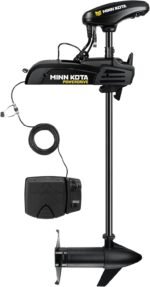 Minn Kota 1358441 PowerDrive Bow-Mount Trolling Motor with Foot Pedal, 45 Lb. Thrust, 48 in. Shaft, Freshwater