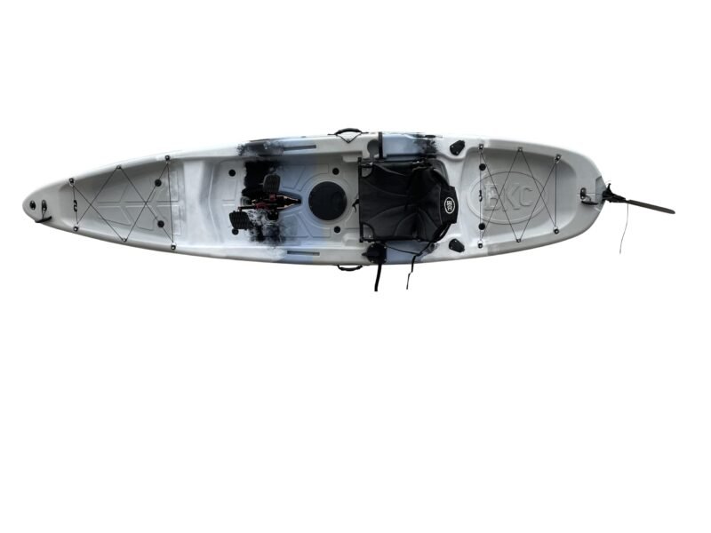 Brooklyn 12.0 Single Pedal Kayak Sit On Top Fishing Kayak - Image 22