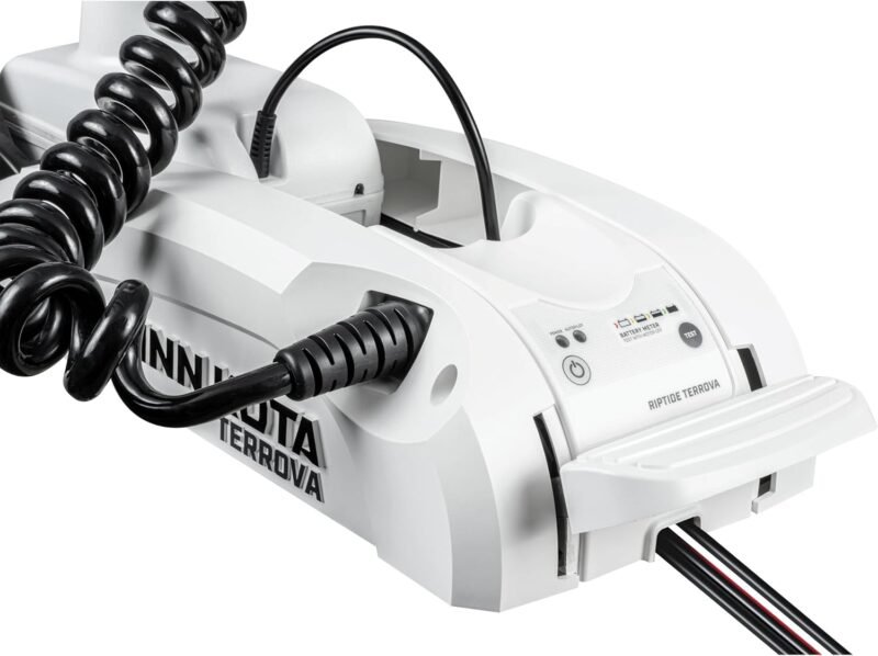 Minn Kota 1363770 Riptide Terrova Bow-Mount Trolling Motor with Spot-Lock, Wireless Remote, 55 Lb. Thrust, 54 in. Shaft, Saltwater - Image 6