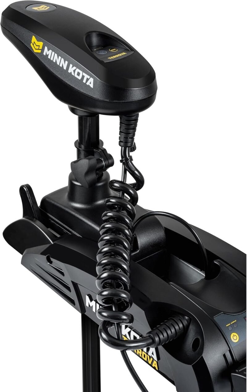 Minn Kota 1358356 Terrova Bow-Mount Electric Trolling Motor with Spot-Lock, Dual Spectrum Chirp Sonar, Wireless Remote, 55 Lb. Thrust, 54 in. Shaft, Freshwater - Image 4