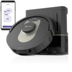 Shark AV2501AE AI Ultra Robot Vacuum with XL HEPA Self-Empty Base – 60-Day Capacity, Smart Mapping, LIDAR Navigation, Alexa Control, Perfect for Pet Hair, Carpet & Hard Floor, Bagless, Black