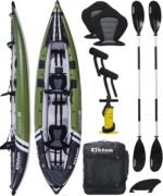 Elkton Outdoors Steelhead Inflatable Fishing Kayak Boat