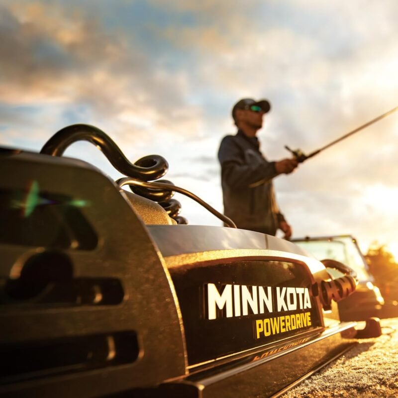 Minn Kota 1358450 PowerDrive Bow-Mount Trolling Motor with Dual Spectrum Chirp Sonar, Foot Pedal, 55 Lb. Thrust, 54 in. Shaft, Freshwater - Image 9