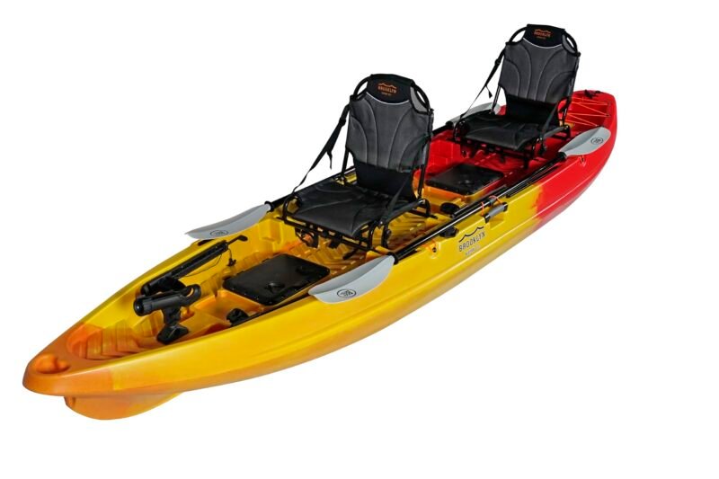 Brooklyn 13.0 Pro Tandem Kayak 12-Foot, 8 inch 2 or 3 Person Sit On Top Fishing Kayak - Image 2