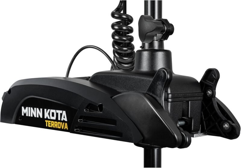 Minn Kota 1358356 Terrova Bow-Mount Electric Trolling Motor with Spot-Lock, Dual Spectrum Chirp Sonar, Wireless Remote, 55 Lb. Thrust, 54 in. Shaft, Freshwater - Image 3