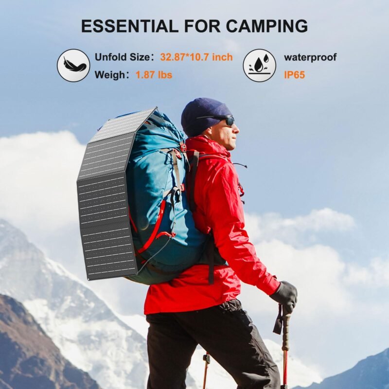MARBERO Portable Power Station 88Wh Camping Lithium Battery Solar Generator Fast Charging with AC Outlet 120W Peak Power Bank(Solar Panel Optional) for Home Backup Outdoor Emergency RV Van Hunting - Image 23