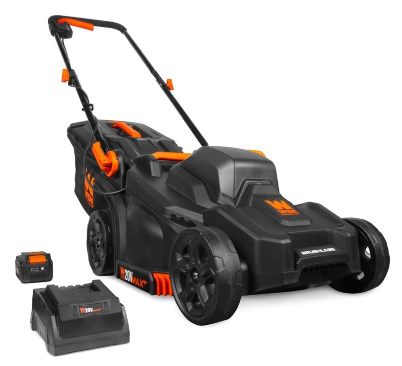 WEN 15-Inch 13-Amp 2-in-1 Electric Dethatcher and Scarifier with 12-Gallon Collection Bag (DT1315) - Image 5