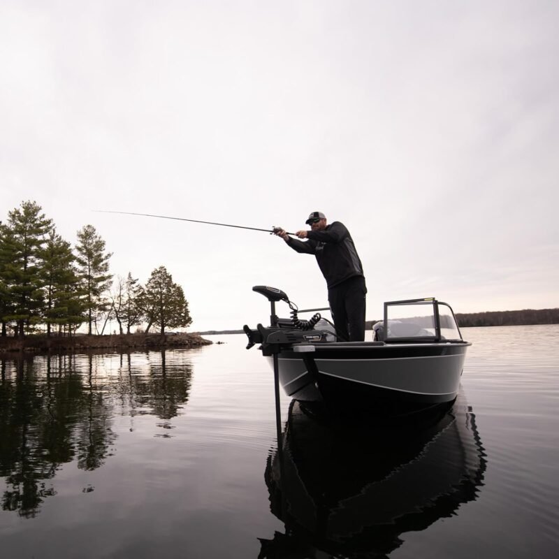 Minn Kota 1358355 Terrova Bow-Mount Electric Trolling Motor with Spot-Lock, Dual Spectrum Chirp Sonar, Wireless Remote, 55 Lb. Thrust, 45 in. Shaft, Freshwater - Image 7