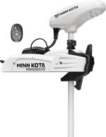 Minn Kota 1363585 Riptide PowerDrive Bow-Mount Trolling Motor with Mircro Remote, 70 Lb. Thrust, 54 in. Shaft, Saltwater
