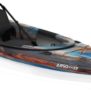 Pelican Argo 100XR - Premium Sit-in Recreational Kayak - Lightweight one Person Kayak - 10 ft - Cosmos