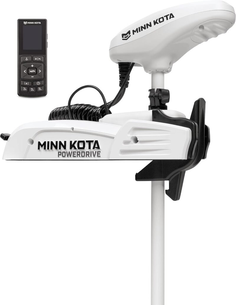 Minn Kota 1363576 Riptide PowerDrive Bow-Mount Trolling Motor with Wireless Remote, 55 Lb. Thrust, 54 in. Shaft, Saltwater - Image 2
