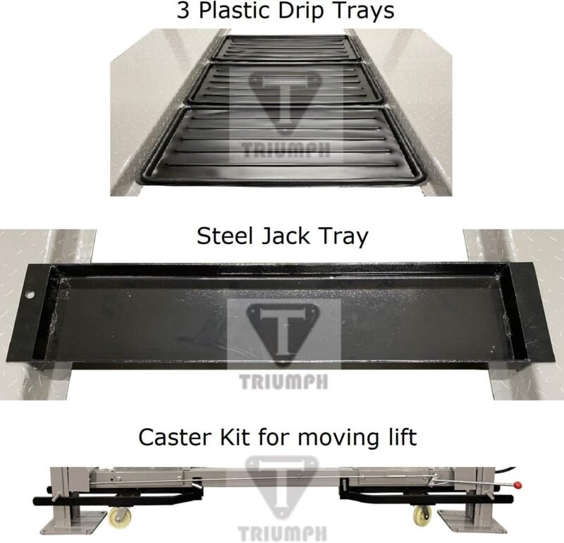 TRIUMPH NSS-8 8000 lbs / 3,628 kg 4 Post Car Lift – Heavy Duty Storage & Service Auto Hoist for Cars and Trucks - Image 4