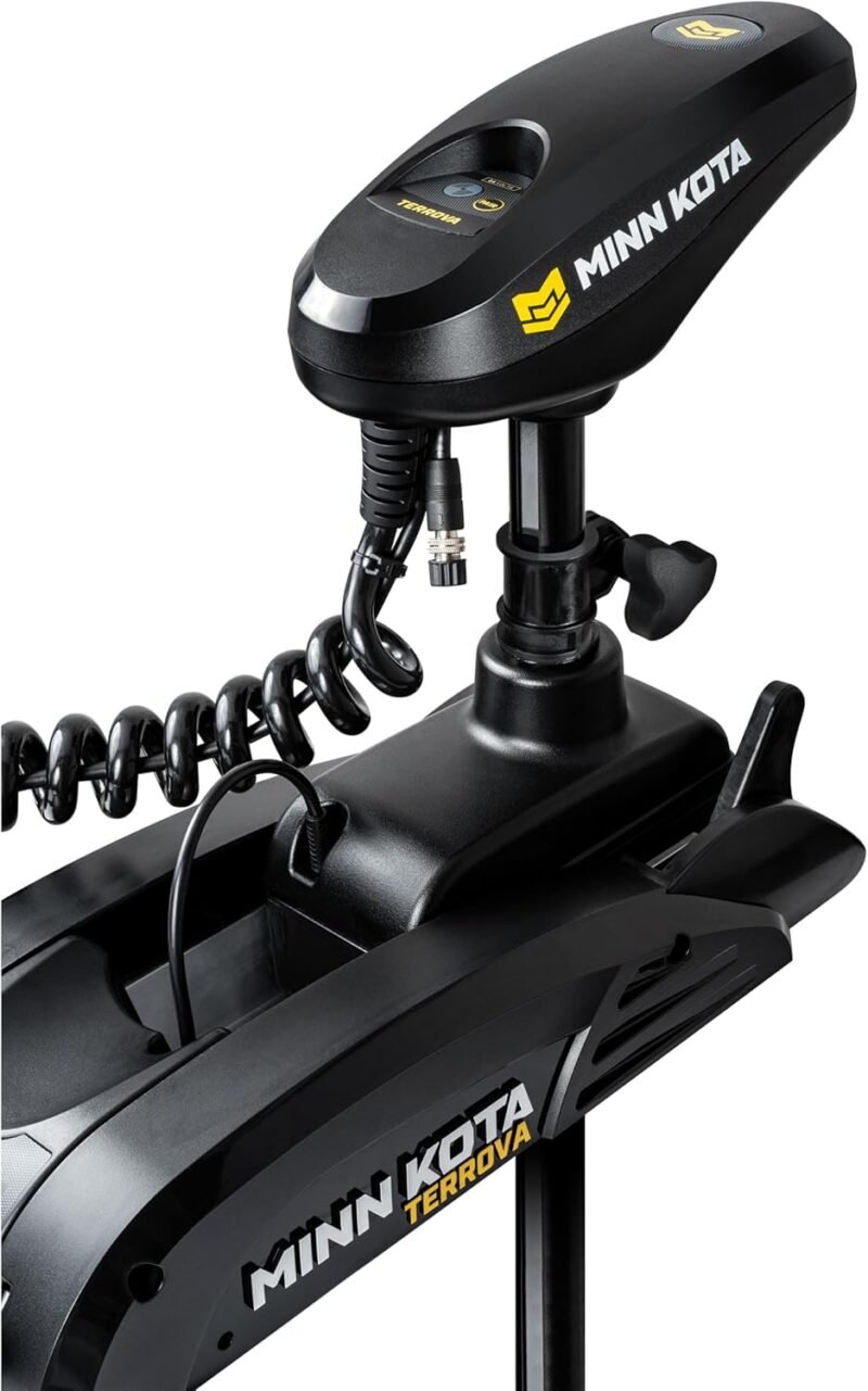 Minn Kota 1358356 Terrova Bow-Mount Electric Trolling Motor with Spot-Lock, Dual Spectrum Chirp Sonar, Wireless Remote, 55 Lb. Thrust, 54 in. Shaft, Freshwater - Image 2
