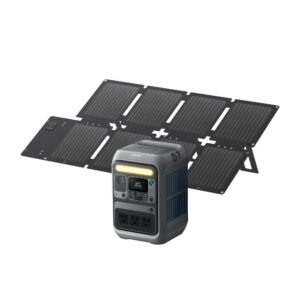 Anker SOLIX C300 Portable Power Station, Outdoor 288Wh LiFePO4 Battery, 300W (600W Surge) Solar Generator, 140W Two-Way Fast Charging, for Camping, Traveling, and Emergencies (Solar Panel Optional)