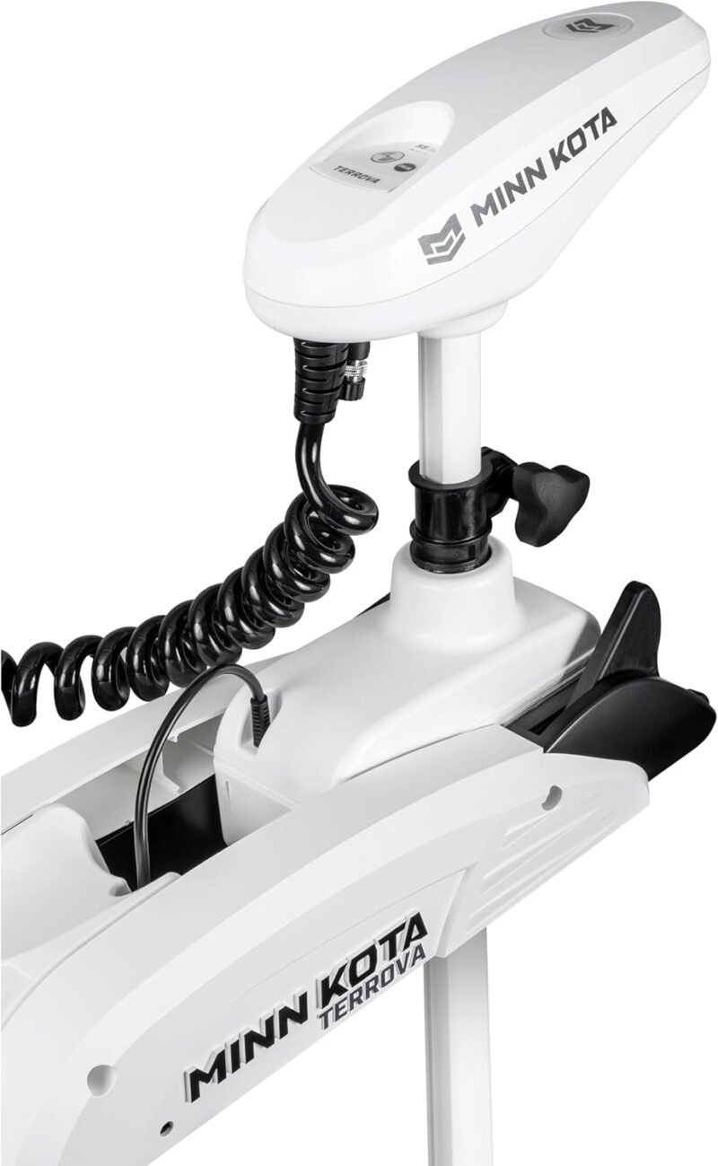 Minn Kota 1363770 Riptide Terrova Bow-Mount Trolling Motor with Spot-Lock, Wireless Remote, 55 Lb. Thrust, 54 in. Shaft, Saltwater - Image 2