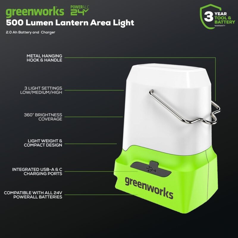Greenworks 48V (2 x 24V) 17" Brushless Cordless (Push) Lawn Mower, (2) 4.0Ah Batteries and Dual Port Rapid Charger Included - Image 53