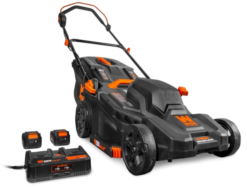 WEN 15-Inch 13-Amp 2-in-1 Electric Dethatcher and Scarifier with 12-Gallon Collection Bag (DT1315) - Image 3