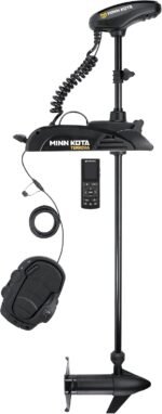 Minn Kota 1358356 Terrova Bow-Mount Electric Trolling Motor with Spot-Lock, Dual Spectrum Chirp Sonar, Wireless Remote, 55 Lb. Thrust, 54 in. Shaft, Freshwater