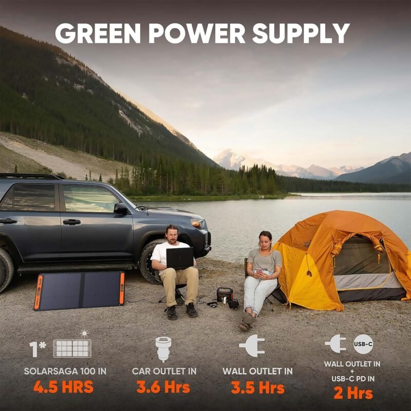 Jackery Portable Power Station Explorer 300, 293Wh Backup Lithium Battery, Solar Generator for Outdoors Camping Travel Hunting Blackout (Solar Panel Optional) - Image 4