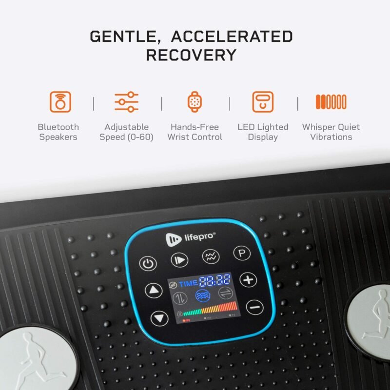 LifePro Vibration Plate Machines – Full Body Workout, Recovery & Lymphatic Drainage with 4D Motion, Silent Operation, Joint Support, & Triple Motor Technology for Circulation, Fat Burn & Toning - Image 19