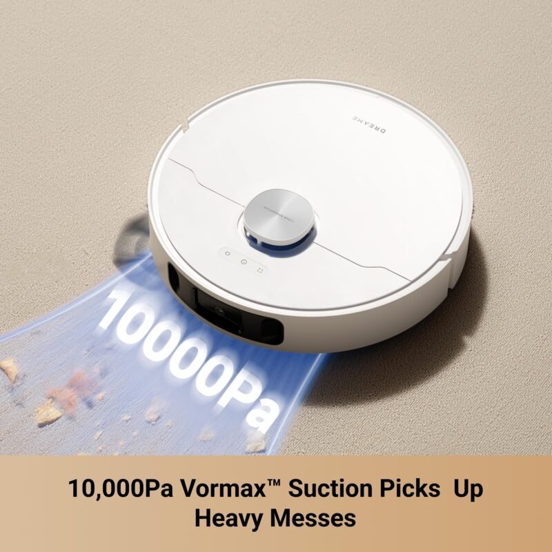 Dreame L10s Ultra Gen 2 Robot Vacuum and Mop – 10,000Pa Suction, Smart MopExtend, AI Pathfinding, Auto-Cleaning & Drying, Self-Empty Base, Pet & Carpet Optimized - Image 10