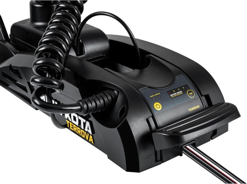 Minn Kota 1358356 Terrova Bow-Mount Electric Trolling Motor with Spot-Lock, Dual Spectrum Chirp Sonar, Wireless Remote, 55 Lb. Thrust, 54 in. Shaft, Freshwater - Image 5