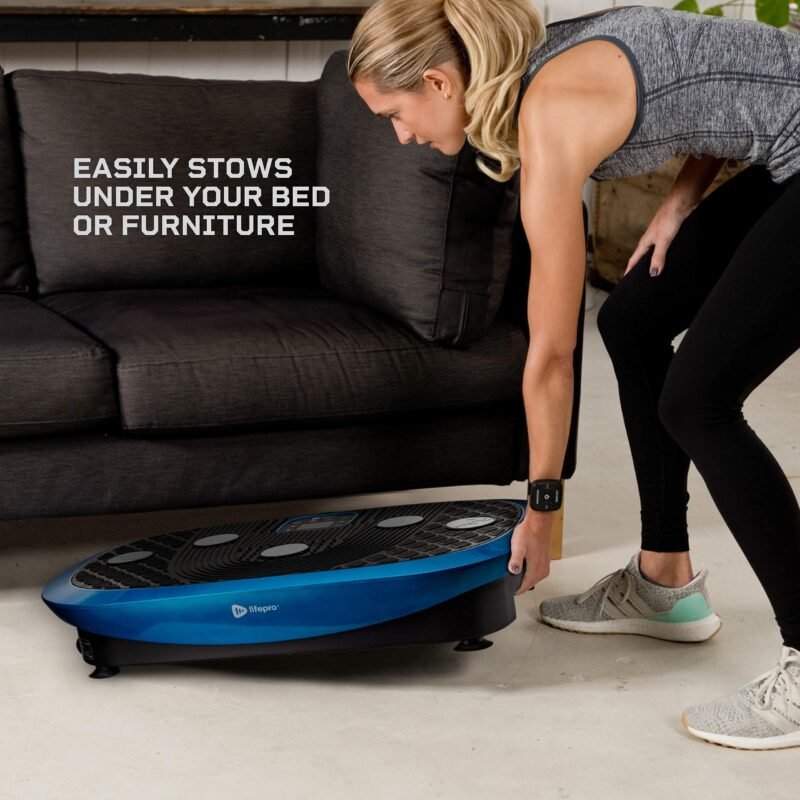 LifePro Vibration Plate Machines – Full Body Workout, Recovery & Lymphatic Drainage with 4D Motion, Silent Operation, Joint Support, & Triple Motor Technology for Circulation, Fat Burn & Toning - Image 23