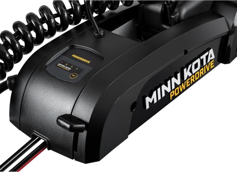 Minn Kota 1358450 PowerDrive Bow-Mount Trolling Motor with Dual Spectrum Chirp Sonar, Foot Pedal, 55 Lb. Thrust, 54 in. Shaft, Freshwater - Image 3