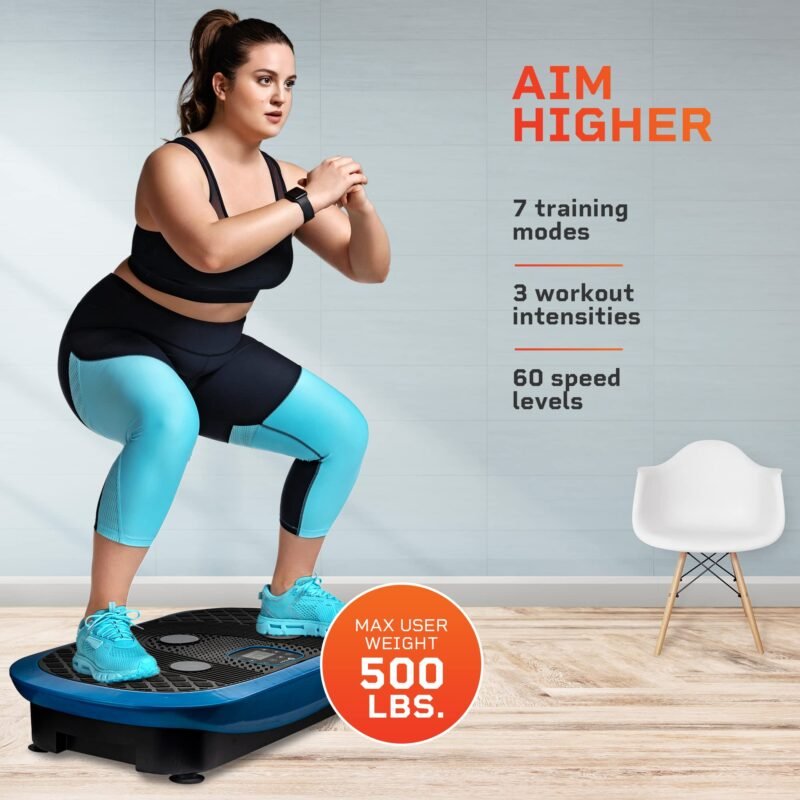 LifePro Vibration Plate Machines – Full Body Workout, Recovery & Lymphatic Drainage with 4D Motion, Silent Operation, Joint Support, & Triple Motor Technology for Circulation, Fat Burn & Toning - Image 18