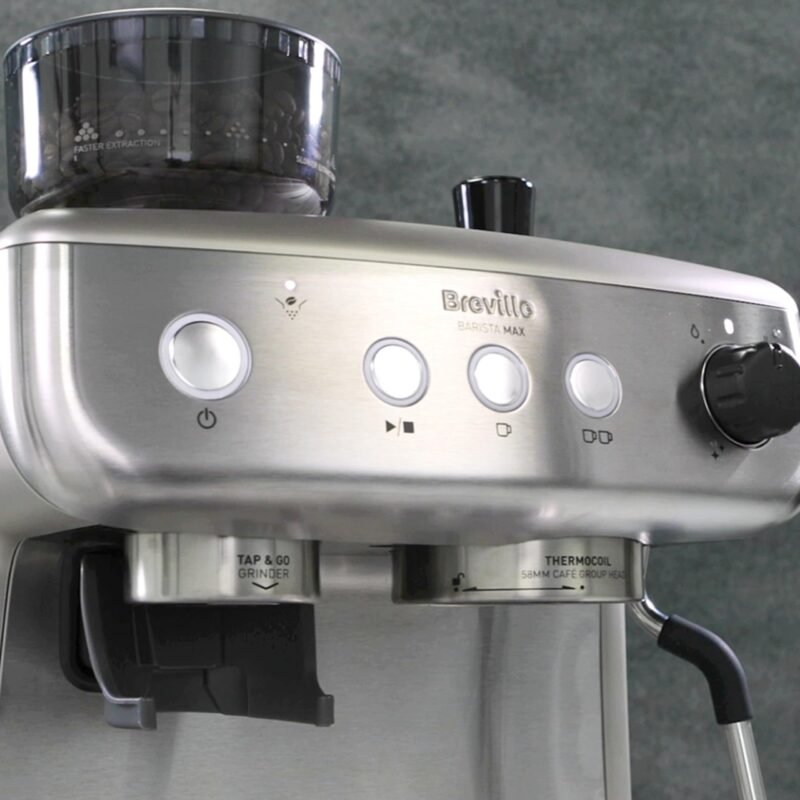 Breville Barista Max Espresso Machine – Integrated Bean Grinder, Milk Frother, 15 Bar Pump, 2.8L Tank, Stainless Steel Espresso, Latte & Cappuccino Maker - Image 29