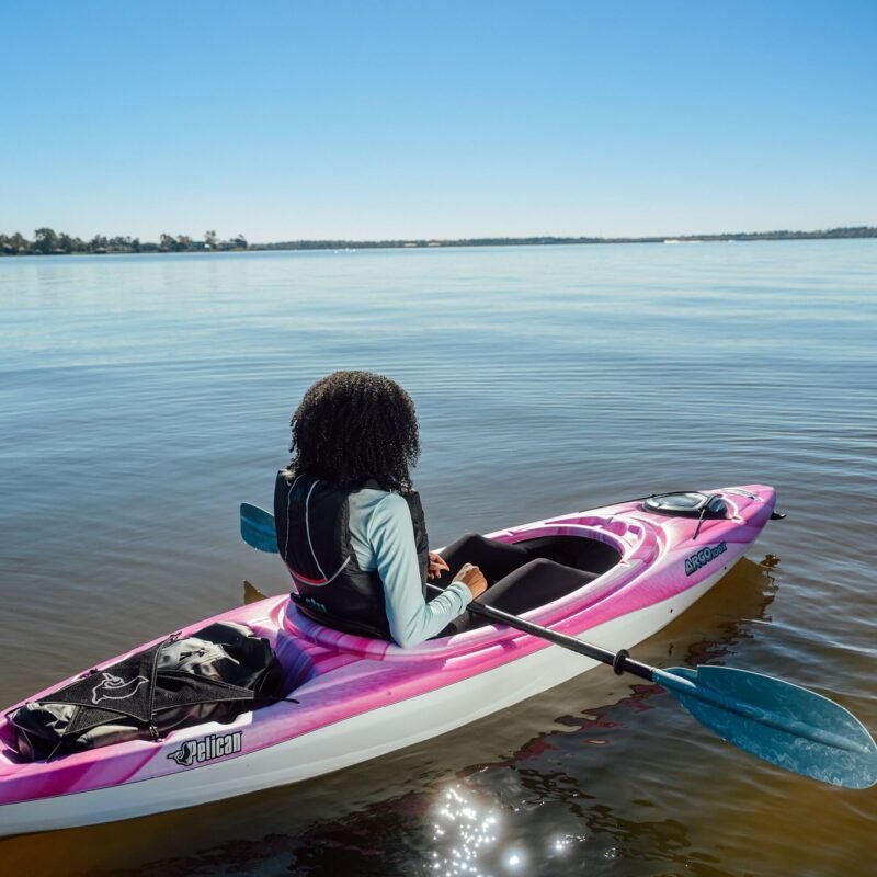 Pelican Argo 100X - Recreational Sit in Kayak - Lightweight Patented Ram-X™ Material - Ergoform™ Seating System - 10 ft - Image 14