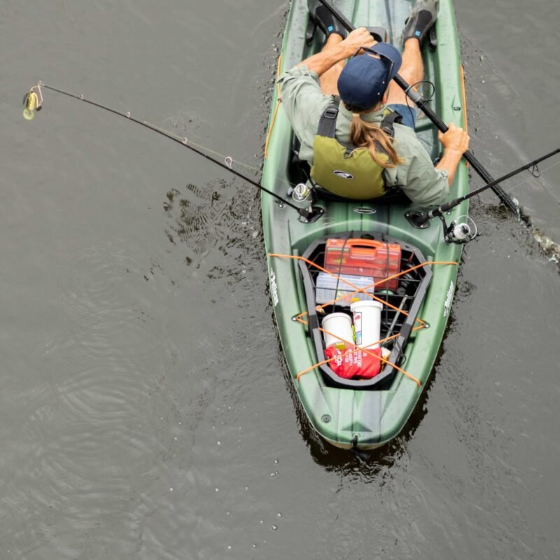 Pelican Sentinel 100X - Angler Sit on top Fishing Kayak - Lightweight - Ergolounge™ Seating System - Image 5