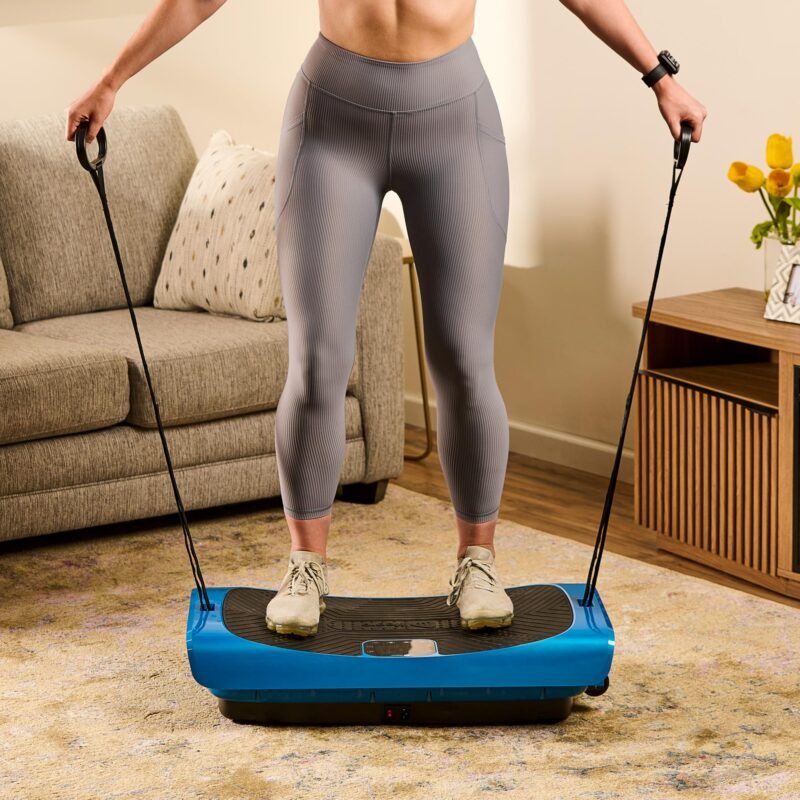 LifePro Vibration Plate Machines – Full Body Workout, Recovery & Lymphatic Drainage with 4D Motion, Silent Operation, Joint Support, & Triple Motor Technology for Circulation, Fat Burn & Toning - Image 11