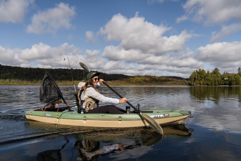 Pelican Sentinel 100X - Angler Sit on top Fishing Kayak - Lightweight - Ergolounge™ Seating System - Image 6