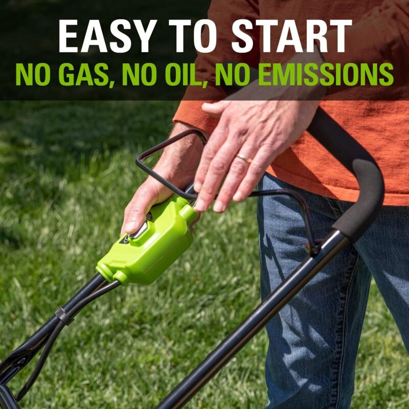 Greenworks 48V (2 x 24V) 17" Brushless Cordless (Push) Lawn Mower, (2) 4.0Ah Batteries and Dual Port Rapid Charger Included - Image 76