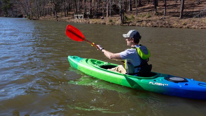 Perception Flash 9.5 | Sit Inside Kayak | Rod Holders and Rear Storage | 9' 6" - Image 8