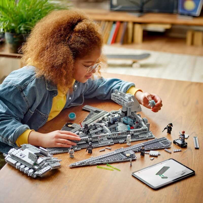 LEGO Star Wars Imperial Star Destroyer 75394 Building Set, 1,555 Pieces – Starship Model with 7 Minifigures Including Darth Vader & Cal Kestis – Birthday Gift for Kids Ages 10+ - Image 2