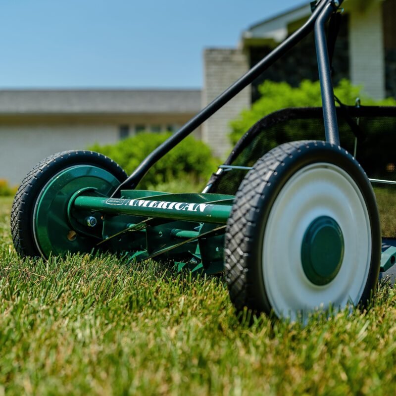 American Lawn Mower Company 1204-14 14-Inch 4-Blade Push Reel Lawn Mower, Red - Image 85