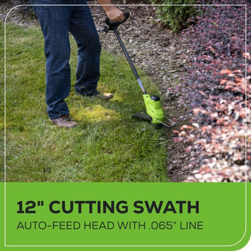 Greenworks 48V (2 x 24V) 17" Brushless Cordless (Push) Lawn Mower, (2) 4.0Ah Batteries and Dual Port Rapid Charger Included - Image 87