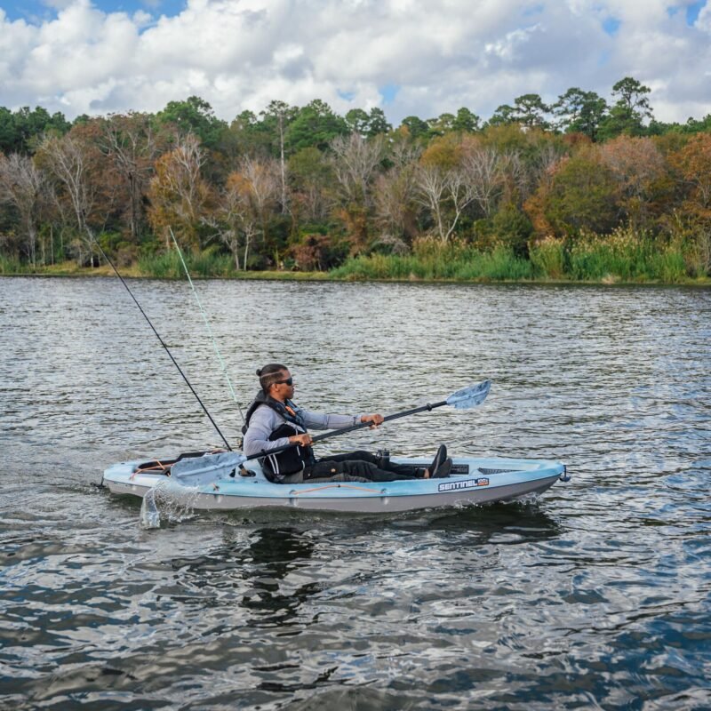 Pelican Sentinel 100X - Angler Sit on top Fishing Kayak - Lightweight - Ergolounge™ Seating System - Image 13