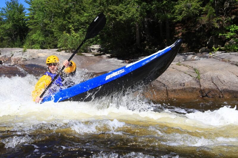 Sea Eagle 380X 12'6" Explorer Inflatable Kayak- Fishing, Touring, Camping, Exploring &White Watering-Self Bailing, Removable Skeg, Drop Stitch Floor - Image 8